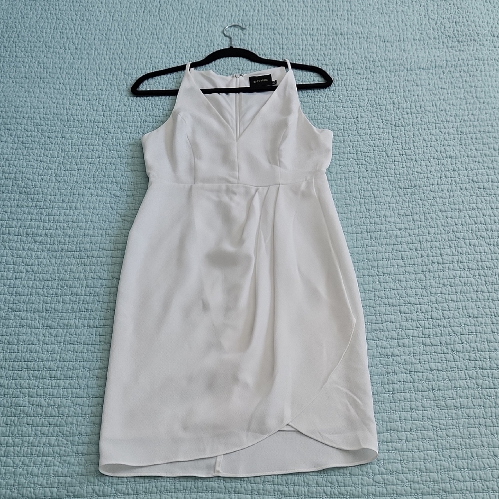 DO+BE White Midi Dress